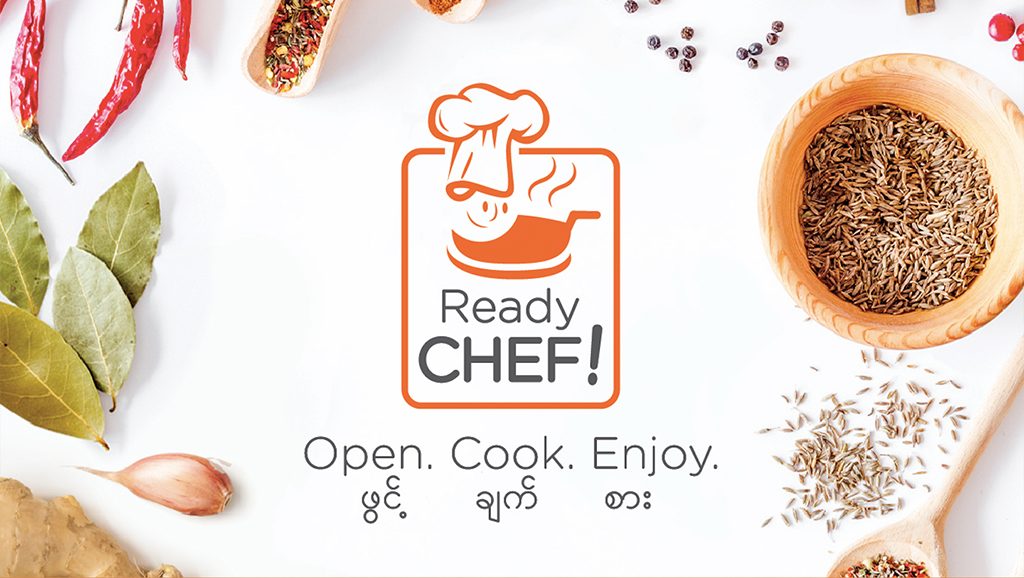 Ready Chef Logo with the brand tagline